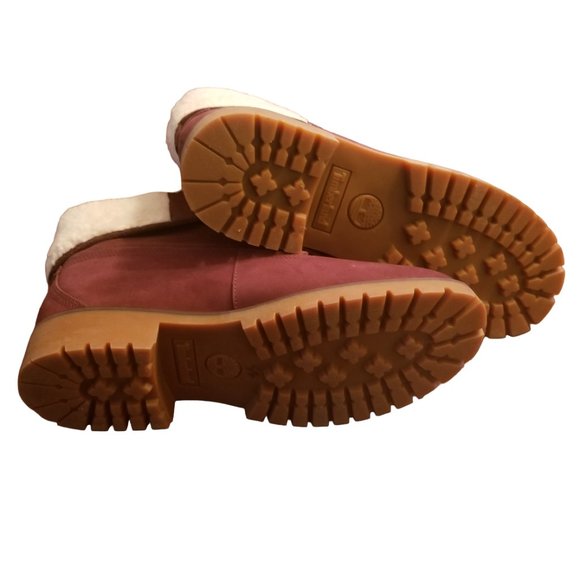 NWOT Timberland Jayne Women's Waterproof Teddy Fleece Fold Down Boot | Size: 9½ - Picture 12 of 16